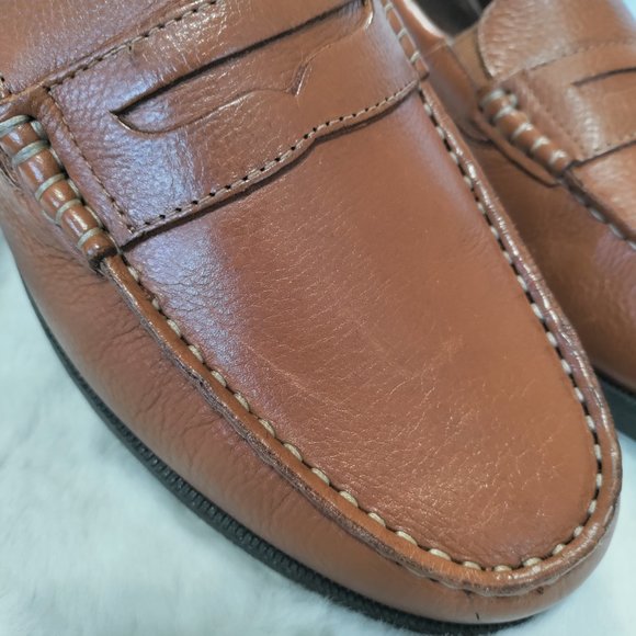 Rockport Men\'s Preston Penny Loafer Tan Size 8W US main image 6